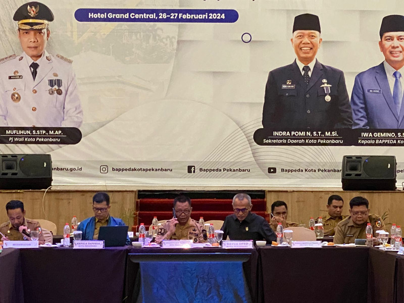 Wakil Ketua DPRD Pekanbaru Nofrizal Hadiri Forum OPD Lintas Sektor