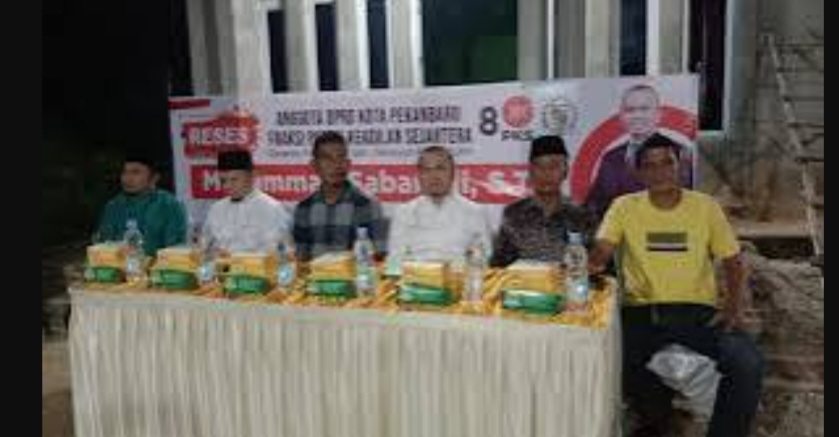 Ketua DPRD Pekanbaru Laksanakan Penyebarluasan Perda di Tangkerang Timur