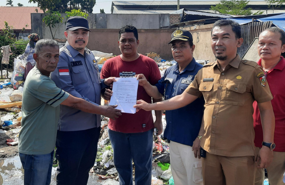 DLHK Pekanbaru Rancang Penataan TPS di Depan Pasar Pagi Arengka