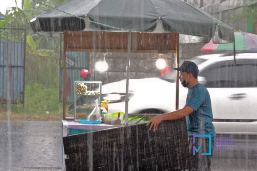 Hari Ini Sebagian Wilayah Riau Masih Berpotensi Hujan Lebat