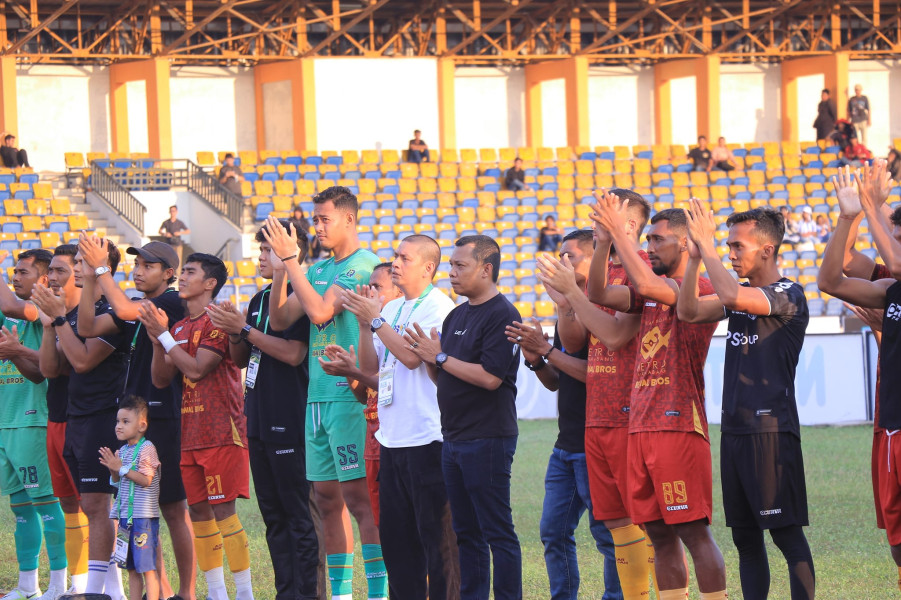 PSPS Raih Kemenangan, Pj Wali Kota Pekanbaru: Kami Bangga